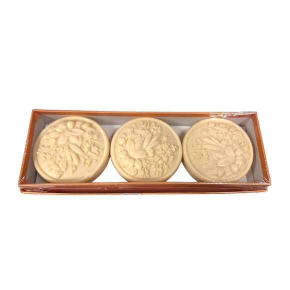 Saponificio Artigianale Fiorentino Luxury Italian‎ Soap 3 Pk Orange and Cinnamon - Picture 5 of 7